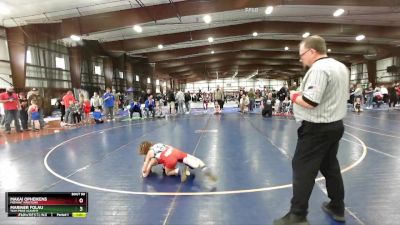 64 lbs Champ. Round 2 - Mariner Folau, Team Pride Academy vs Makai Opheikens, Fremont Wrestling