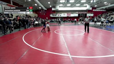 175 lbs Cons. Round 3 - Zachariah Dawson, Heritage (Brentwood) vs Tanner Smith, Arroyo (San Lorenzo)