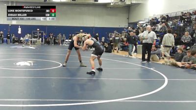 149 lbs Round Of 16 - Luke Montefusco, Johnson & Wales vs Josiah Miller, Southern Maine