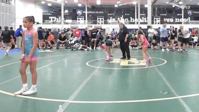 84 lbs Rr Rnd 3 - Gracie Schol, Kraken Blue - Girls vs Aubrey Kokinda, Lady Assassins