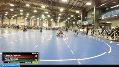 115 lbs Rd# 7- 10:45am Saturday Final Pool - Cannon Driscoll, Mat Assassins vs Tomi Campian, Minion Black