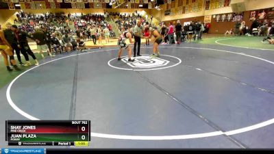 195 lbs Cons. Round 5 - Juan Plaza, Poway vs Shay Jones, Pine Creek