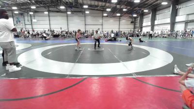 85 lbs Round Of 32 - Alijah Guerra, TDWC Minions Blue - EL vs Charleigh Richardson, Roundtree Wrestling Academy - EL