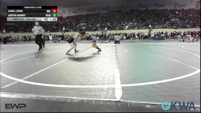 105 lbs Round Of 16 - Axel Lorg, Shelton Wrestling Academy vs Aidyn Harry, Wyandotte Youth Wrestling