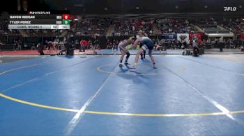 132 lbs Cons. Round 2 - Tyler Perez, Caldwell vs Gavon Keegan, McCall