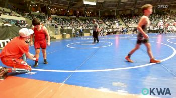 75 lbs Round Of 16 - Christian Ramirez, Collinsville Cardinal Youth Wrestling vs Brantley Snelson, Bartlesville Wrestling Club