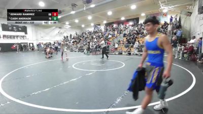 132 lbs Quarterfinal - Edward Ramirez, Rancho Mirage vs Cash Andrade, Palm Desert