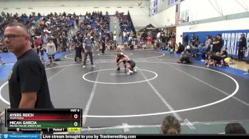97 lbs Round 1 - Ayers Reich, Team Puma vs Micah Garcia, Rough House Wrestling