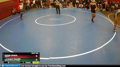 150 lbs Quarterfinal - Layronz Fraser, Granite Hills (El Cajon) vs Zayne Omaya, Liberty