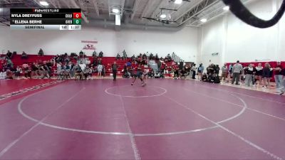 105 lbs Semifinal - Ellena Berhe, Overland vs Nyla Dreyfuss, Columbine