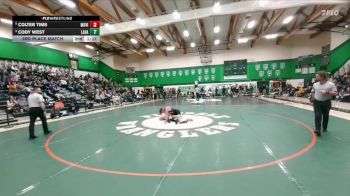 157 lbs 3rd Place Match - Colter Tims, Mountain View vs Cody West, Lander Valley