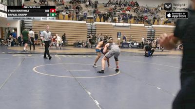 174 lbs Quarterfinal - Tyler Martinez, Bellarmine vs Rafael Knapp, University At Buffalo