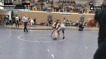 174 lbs Quarterfinal - Tyler Martinez, Bellarmine vs Rafael Knapp, University At Buffalo