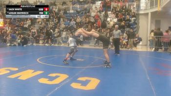 160 lbs Quarterfinal - Jack White, Norwin vs Logan Matrisch, Penn-Trafford