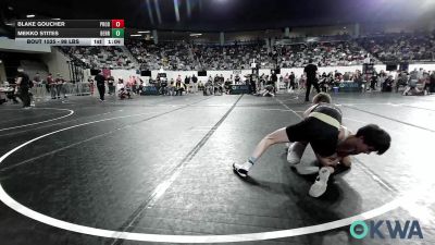 98 lbs Round Of 16 - Blake Goucher, Prodigy NDT vs Mekko Stites, Berryhill Wrestling Club