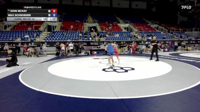 106 lbs Cons. Rd Of 16 - John McKay, MI vs Max Schroeder, WI