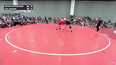 285 lbs Nehemiah Schwinghammer, Minnesota Blue vs Cael Leisgang, Wisconsin Blue