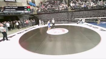 6A 144 lbs Cons. Round 1 - Brackyn Adams, Syracuse vs Ethan Hawes, Bingham