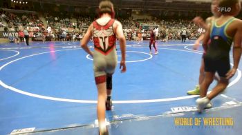 76 lbs Consi Of 16 #1 - Derreck Flud, Hilldale Youth Wrestling Club vs Hudson Juarez, Ares Wrestling Club