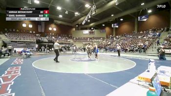 2A 285 lbs Quarterfinal - Adrian Betancourt, Beaver vs Ediel Barrios, Millard