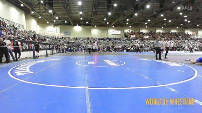 170 lbs Consi Of 32 #2 - Isaac Allgaier, Cortez Full Circle vs EZRA GONZALEZ, Tulare Titans Wrestling Club