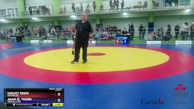 80kg Champ. Round 2 - Harjot Singh, Rustom WC vs Adam El Yossri, Sackville WC