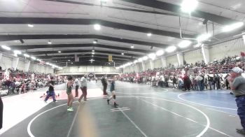 88 lbs Consolation - Karlina Mendez, 806 Takedown Wreslting vs Kendall Calderon, Carlsbad Combat WC