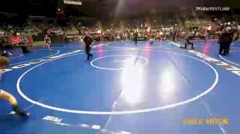 105 lbs Consi Of 8 #1 - Cainan Williams, Higher Calling Wrestling Club vs Hans Gilfoil, Team Nauman Wrestling Club