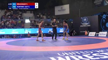 55 kg Qualif. - Victor Dragoman, Moldoa vs Derick Martinez Mateo, Puerto Rico