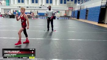 68 lbs 5th Place Match - Aaron Munoz, Eagle Empire vs Trevor Lindquist, Crystal Coast Grapplers