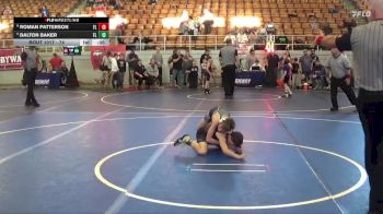 53 lbs Semifinal - Roman Patterson, Team Pliev vs Dalton Baker, GGB