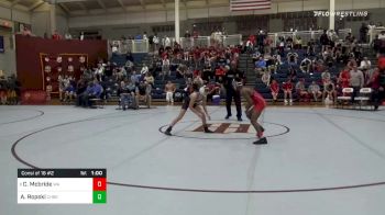 106 lbs Consolation - Colby Mcbride, Woodward Academy vs Alex Ropski, Christian Brothers
