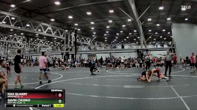 98 lbs Semis (4 Team) - Gavin Chunko, Grit Mat Club vs Max Quarry, Dragons NJ