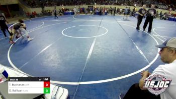 140 lbs Round Of 16 - Tristan Buchanan, Lions Wrestling Academy vs Daxton Sullivan, R.A.W.