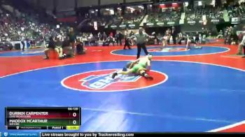 6 lbs 1st Place Match - Maddox McArthur, Buford vs Durben Carpenter, Chattachoochee