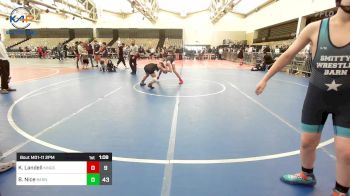 116 lbs Rr Rnd 11 - Knox Landell, Kingsway 7th & 8th vs Brock Nice, Smittys Barn