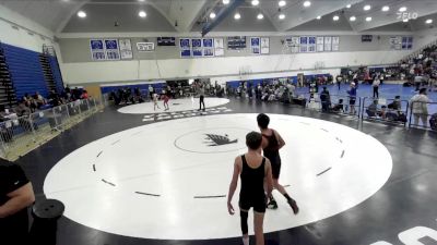 106 lbs Cons. Round 3 - Dylan Loza, Rough House vs Linkoln Beck, Rolling Hills Wrestling Club