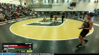 91-99 lbs Round 2 - Iain Campbell, Pinedale vs Ryder Thurston, Chatfield