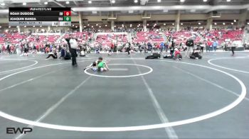 43 lbs Champ. Round 2 - Joaquin Banda, Brawlers vs Noah DuBose, Derby WC