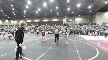 109 lbs Consi Of 4 - Swayze Kelly, Idaho Gold vs Jazzy Red Tomahawk, No Team