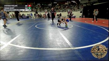 40 lbs Consi Of 8 #1 - Stetson Phillips, Smith Wrestling Academy vs Ronan Scott, Blanchard Wrestling Club