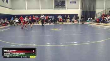 174 lbs Semifinal - Colby Morris, Waynesburg vs Nicholas Montalbano, Washington & Jefferson