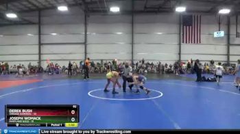 92 lbs Round 3 (6 Team) - Joseph Womack, Maryland Gold vs Derek Bush, Virginia Hammers