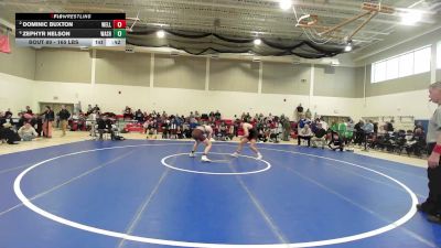 165 lbs Consi Of 4 - Dominic Buxton, Wells vs Zephyr Nelson, Washington Academy