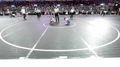 58.4-63.1 lbs Round Of 16 - Aubree Johnson, Mountain View Stingers vs Oaklee Karhoff, Mexico Youth Wrestling