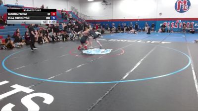 180 lbs Finals (2 Team) - Ella Creighton, Wisconsin - Oshkosh vs Gianna Perez, Ursinus