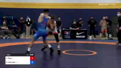 60 kg Final - Travis Rice, Illinois Regional Training Center/Illini WC vs Randon Miranda, New York Athletic Club