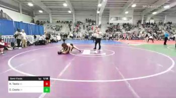 182 lbs Semifinal - Hunter Testa, NC vs Diego Costa, CA