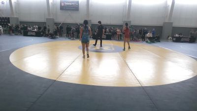 95 lbs Quarters - Liani Salinas, Fighting Squirrels Wrestling Club vs Arleth Leon, Titan Mercury Wrestling Club