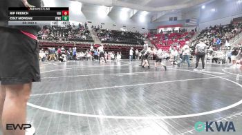 90 lbs Rr Rnd 5 - Rip French, Viking Wrestling Club vs Colt Morgan, Verdigris Youth Wrestling